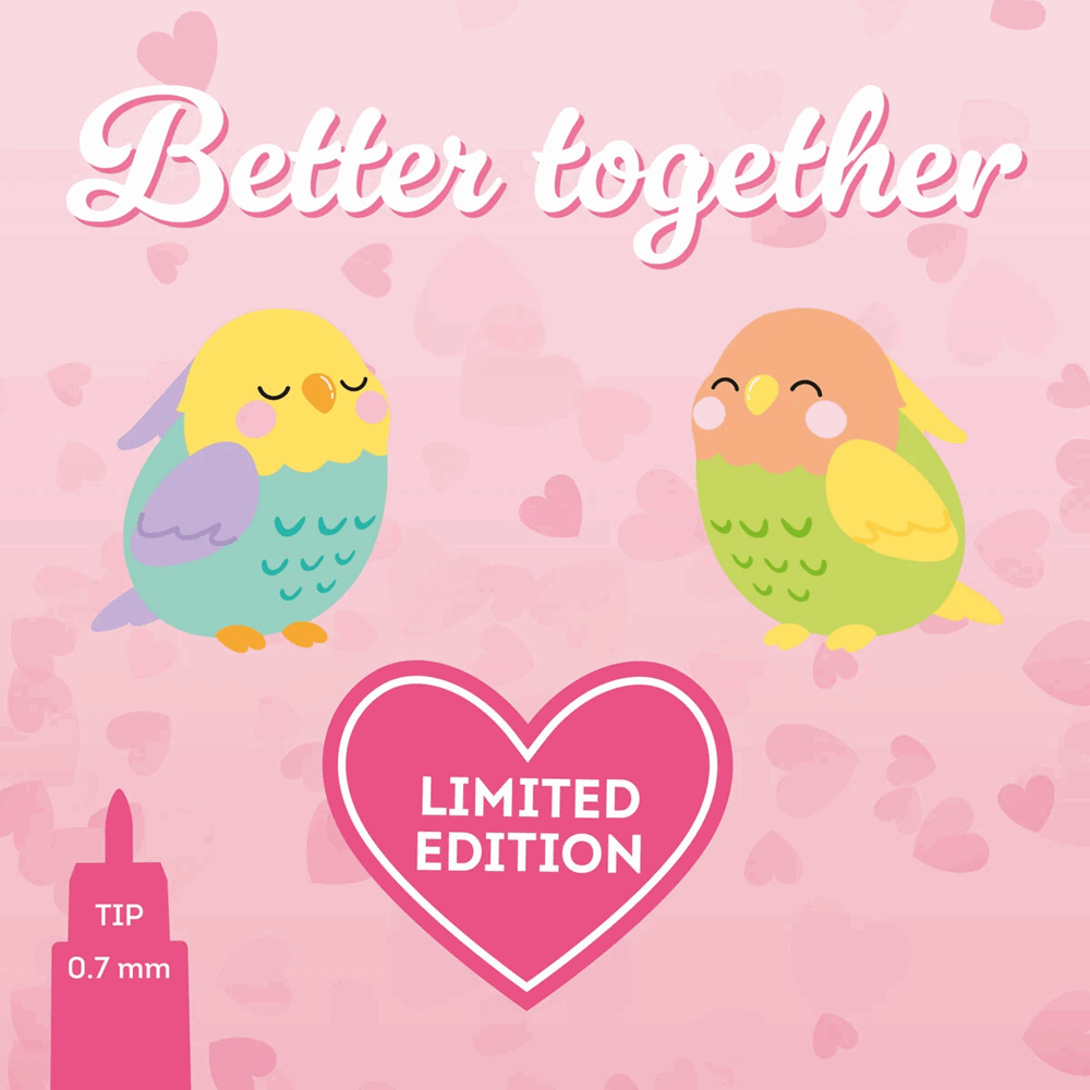 LEGAMI EPSET0015 SET OF 2 ERASABLE PENS - SECRET HTS I LOVE YOU 2026  ***** ΜΕΓΙΣΤΗ ΠΟΣΟΤΗΤΑ ΠΑΡΑΓΓΕΛΙΑΣ   -1- (ENA) ΤΕΜΑΧΙO *****