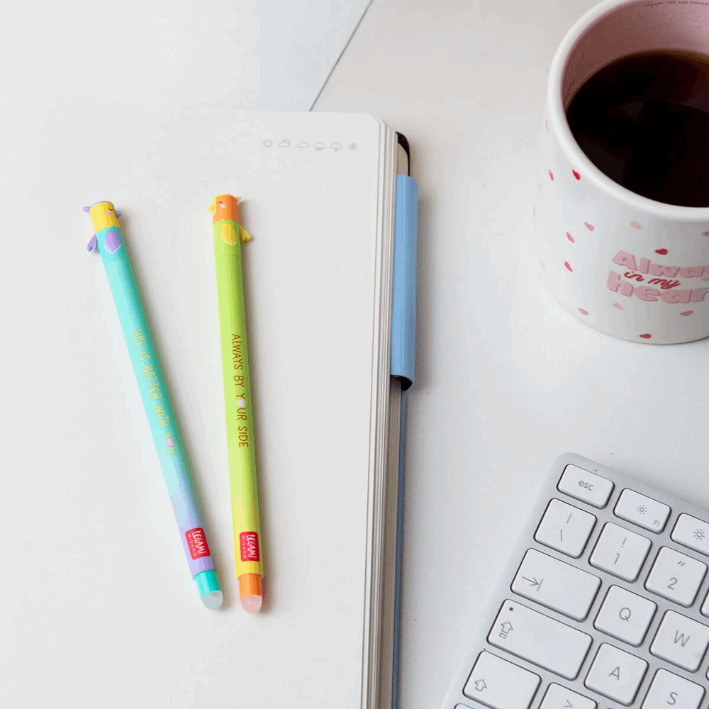 LEGAMI EPSET0015 SET OF 2 ERASABLE PENS - SECRET HTS I LOVE YOU 2026  ***** ΜΕΓΙΣΤΗ ΠΟΣΟΤΗΤΑ ΠΑΡΑΓΓΕΛΙΑΣ   -1- (ENA) ΤΕΜΑΧΙO *****