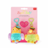LEGAMI SPK0017 SET OF 2 PLUSH KEY RINGS - SUPER SOFT! - TINY - SECRET HTS I LOVE YOU 2026