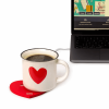 LEGAMI WIU0010 WARM IT UP MUG WARMER HEART
