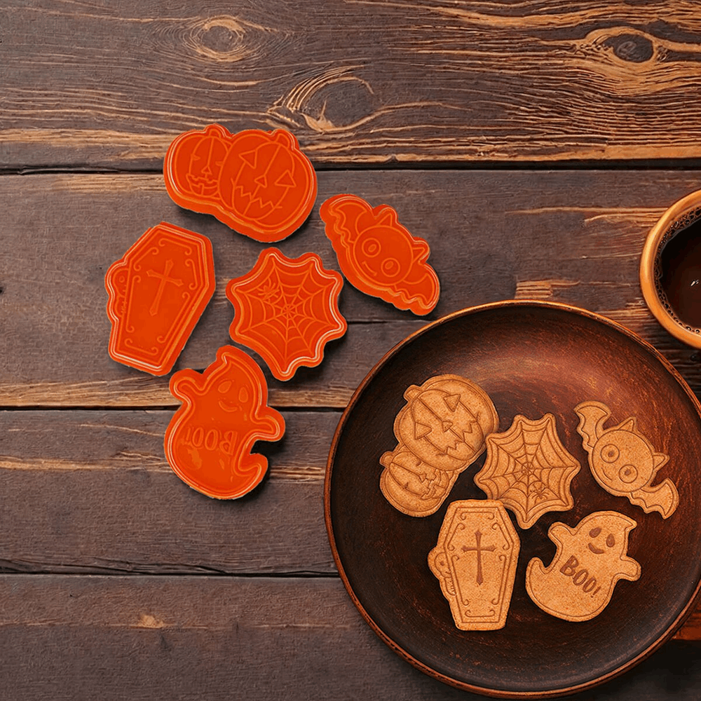 LEGAMI COOKIE CUTTERS WITH STAMPS 5τμχ HCC0001