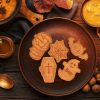 LEGAMI COOKIE CUTTERS WITH STAMPS 5τμχ HCC0001