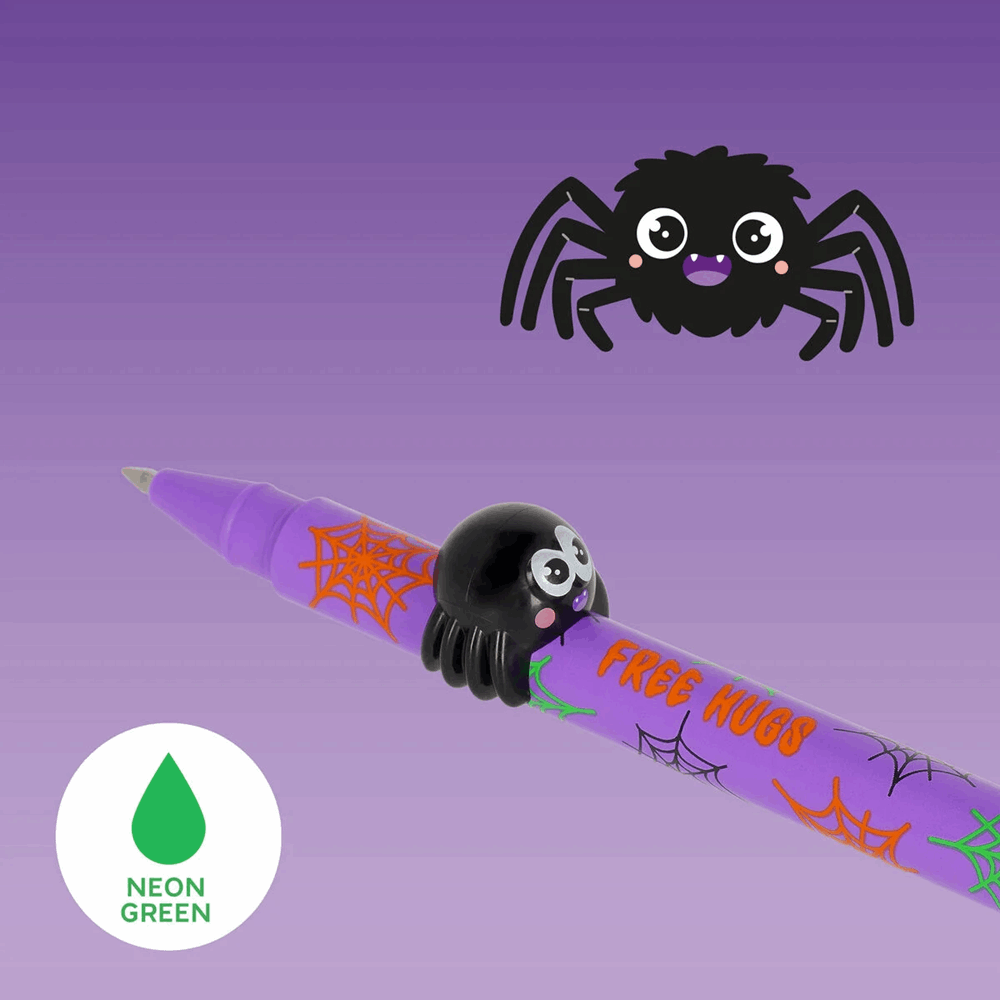 LEGAMI CPP0026 GEL PEN WITH ANIMAL DECORATION - LOVELY FRIENDS