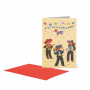 LEGAMI BG0840 LARGE GREETING CARD - FELIZ CUMPLEANMARIACHI