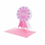 LEGAMI BG0849 LARGE GREETING CARD - BEST MUM EVER COCKADE