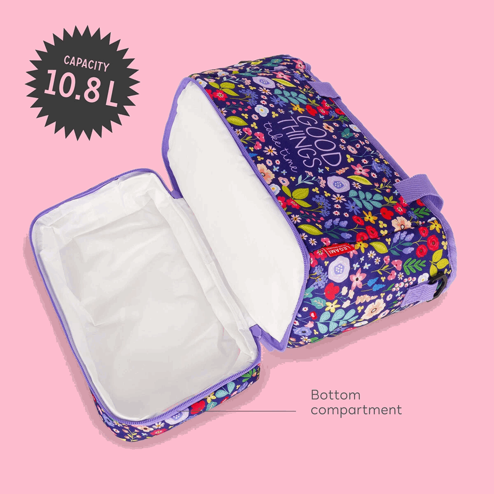 LEGAMI LLBAG0006 LUNCH BAG 10.8 L - FLOWERS