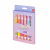 LEGAMI MHL0002 6 DUAL-TIP HIGHLIGHTERS - MEOW - KITTY