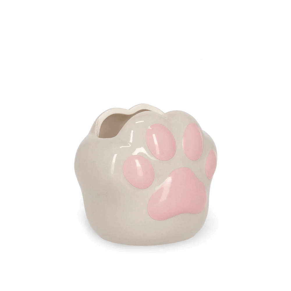 LEGAMI PHS0008 CERAMIC PEN HOLDER - DESK FRIENDS - KITTY