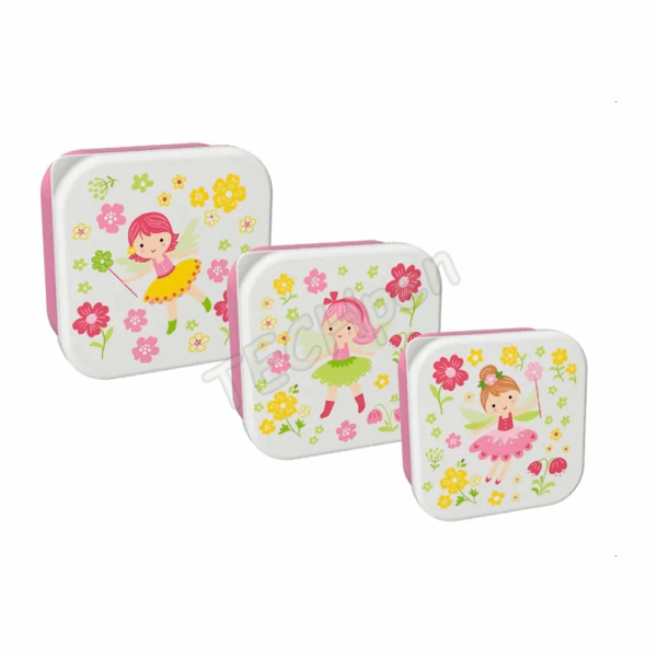 i DRINK ΔΟΧΕΙΟ ΦΑΓΗΤΟΥ ID2212 FAIRY SNACK set 3τεμ 139002212