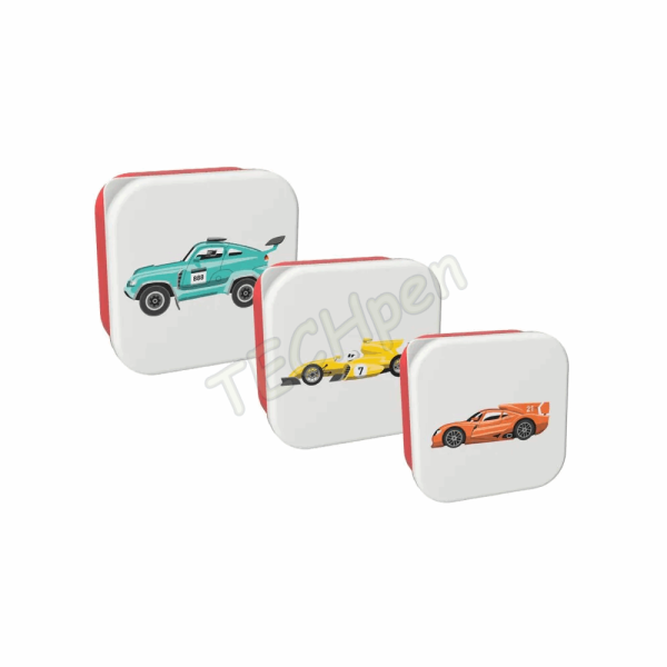 i DRINK ΔΟΧΕΙΟ ΦΑΓΗΤΟΥ ID2214 CARS SNACK set 3τεμ 139002214