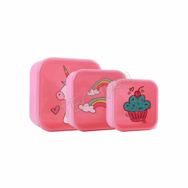 i DRINK ΔΟΧΕΙΟ ΦΑΓΗΤΟΥ ID2216 UNICORN SNACK set 3τ 139002216