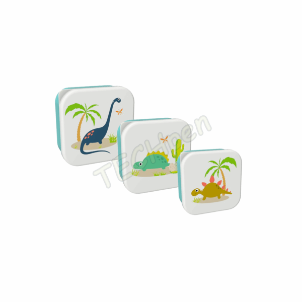 i DRINK ΔΟΧΕΙΟ ΦΑΓΗΤΟΥ ID2217 DINO SNACK set 3τεμ 139002217
