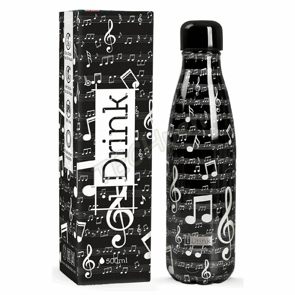 i DRINK ΠΑΓΟΥΡΙ ID0437 THERM BOTTLE 500ml MUSIC 139000437