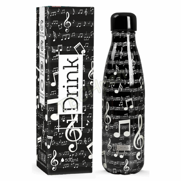 i DRINK ΠΑΓΟΥΡΙ ID0437 THERM BOTTLE 500ml MUSIC 139000437