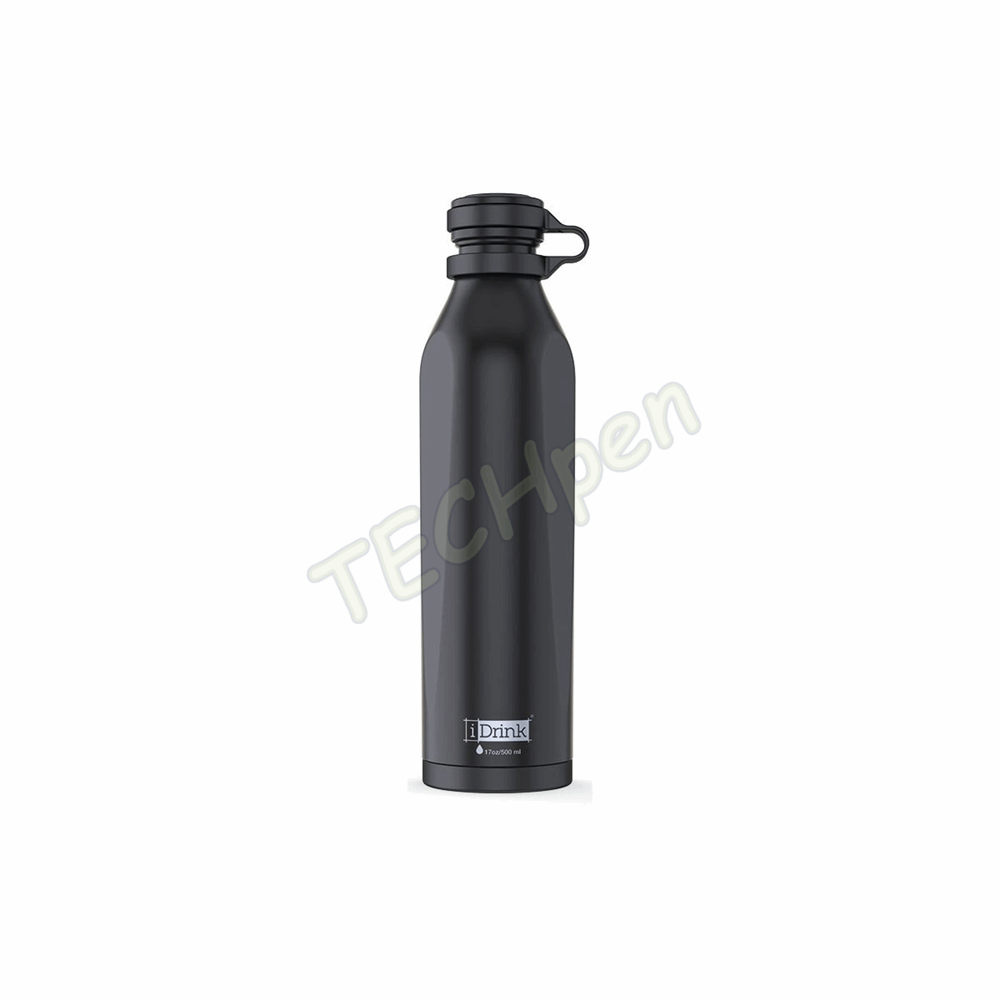 I-DRINK b-evo ΠΑΓΟΥΡΙ ΘΕΡΜΟΣ 500ml ID8002 CARAVAGGIO BLACK 139008002