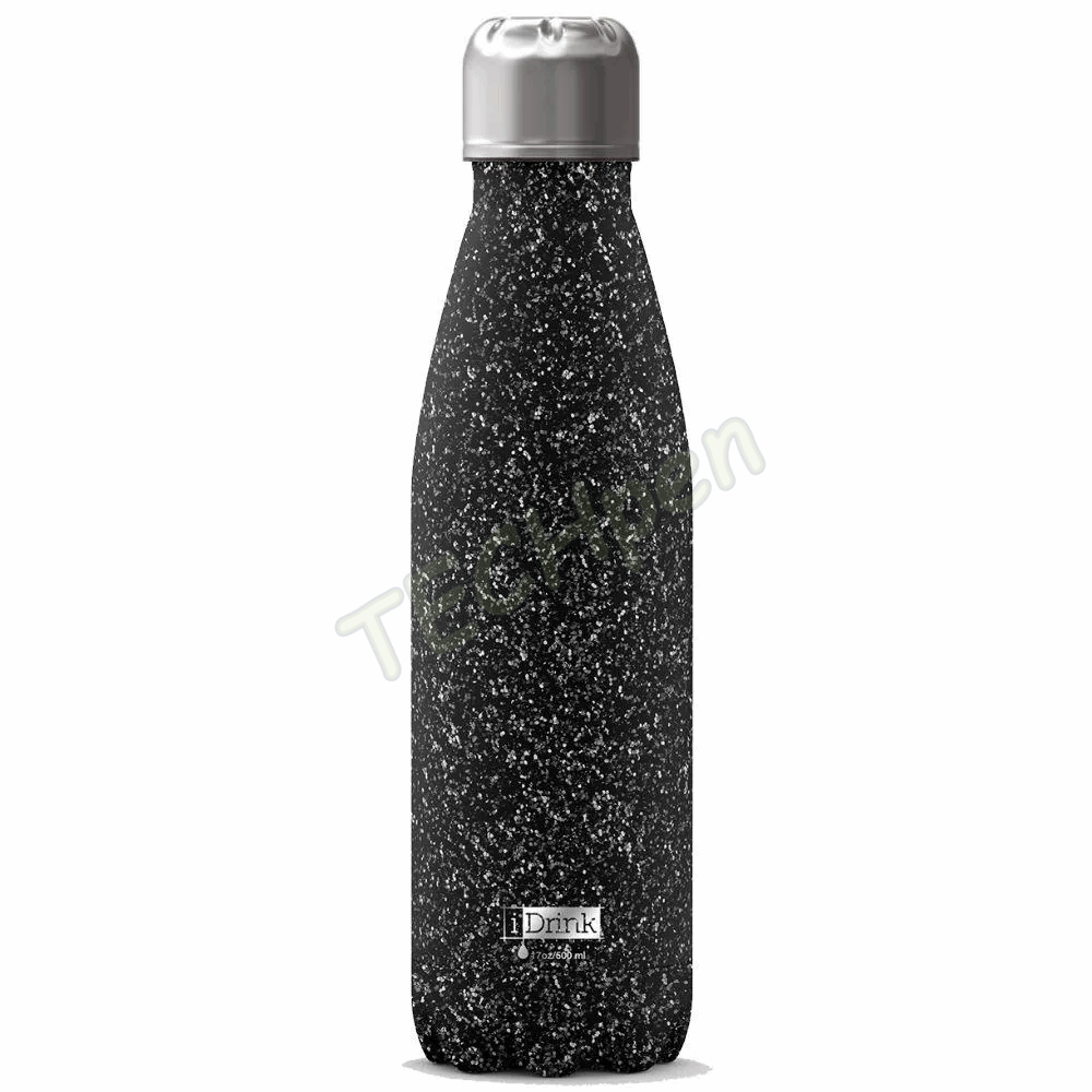 I-DRINK ΠΑΓΟΥΡΙ ΘΕΡΜΟΣ 500ml ID0029 GLITTER BLACK 139000029
