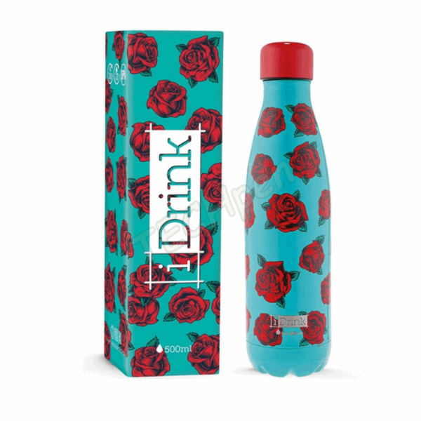 i-DRINK ΠΑΓΟΥΡΙ ΘΕΡΜΟΣ ROSES 500ml ID0079 139000079