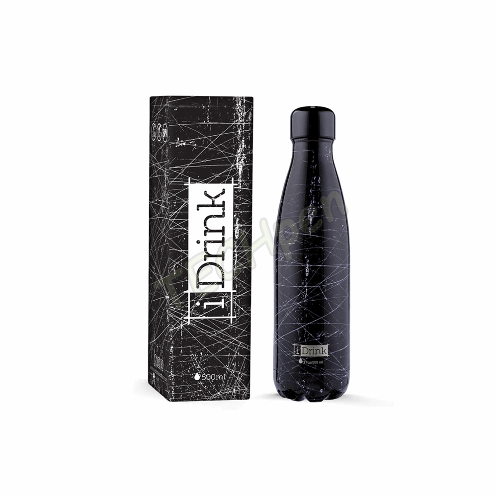 i-DRINK ΠΑΓΟΥΡΙ ΘΕΡΜΟΣ GRUNGE BLACK 500ml ID0088 139000088