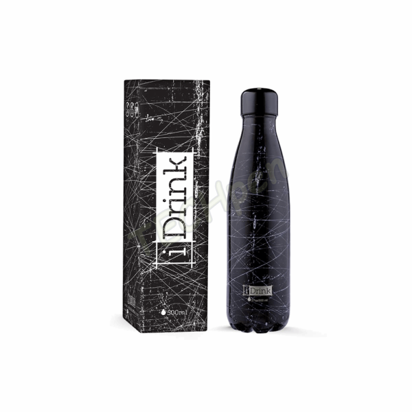 i-DRINK ΠΑΓΟΥΡΙ ΘΕΡΜΟΣ GRUNGE BLACK 500ml ID0088 139000088