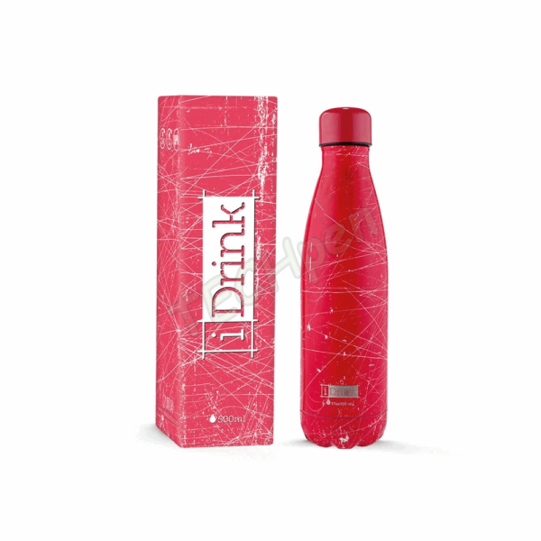 i-DRINK ΠΑΓΟΥΡΙ ΘΕΡΜΟΣ GRUNGE PINK 500ml ID0089 139000089