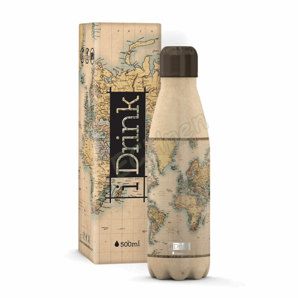 i-DRINK ΠΑΓΟΥΡΙ ΘΕΡΜΟΣ OLD MAP 1000ml ID1008 139001008