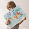 APLI MAGNETIC WORLD MAP AP-16494