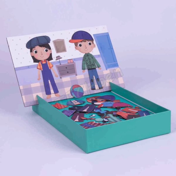 APLI MAGNETS DRESS UP EDUCASTIONAL 40U AP-17557