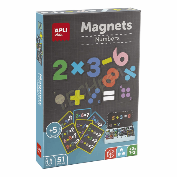 APLI B.MAGNETS NUMBERS 51U AP-19444