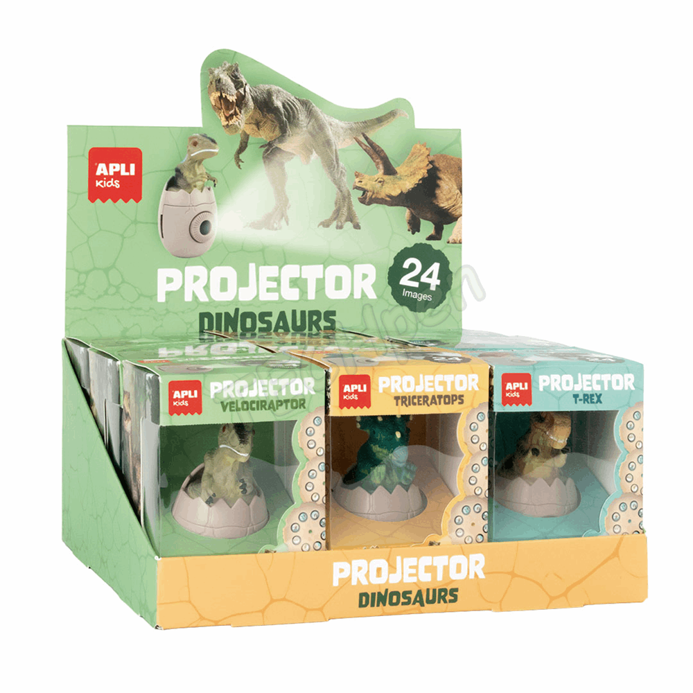 APLI DINOSAUR PROJECTORS TRICERATOPS AP-20366