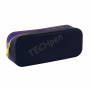 APLI SILICONE PENCIL CASE BRIGHT ΜΩΒ-ΣΚΟΥΡΟ ΜΠΛΕ AP-20659