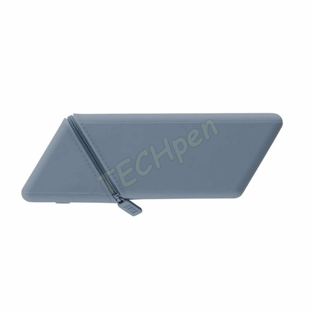 APLI SILICONE PENCIL CASE NORTH PASTEL ΜΠΛΕ AP-20616