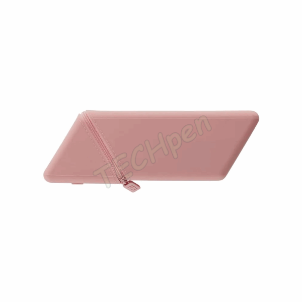 APLI SILICONE PENCIL CASE NORTH PASTEL ROZ AP-20615