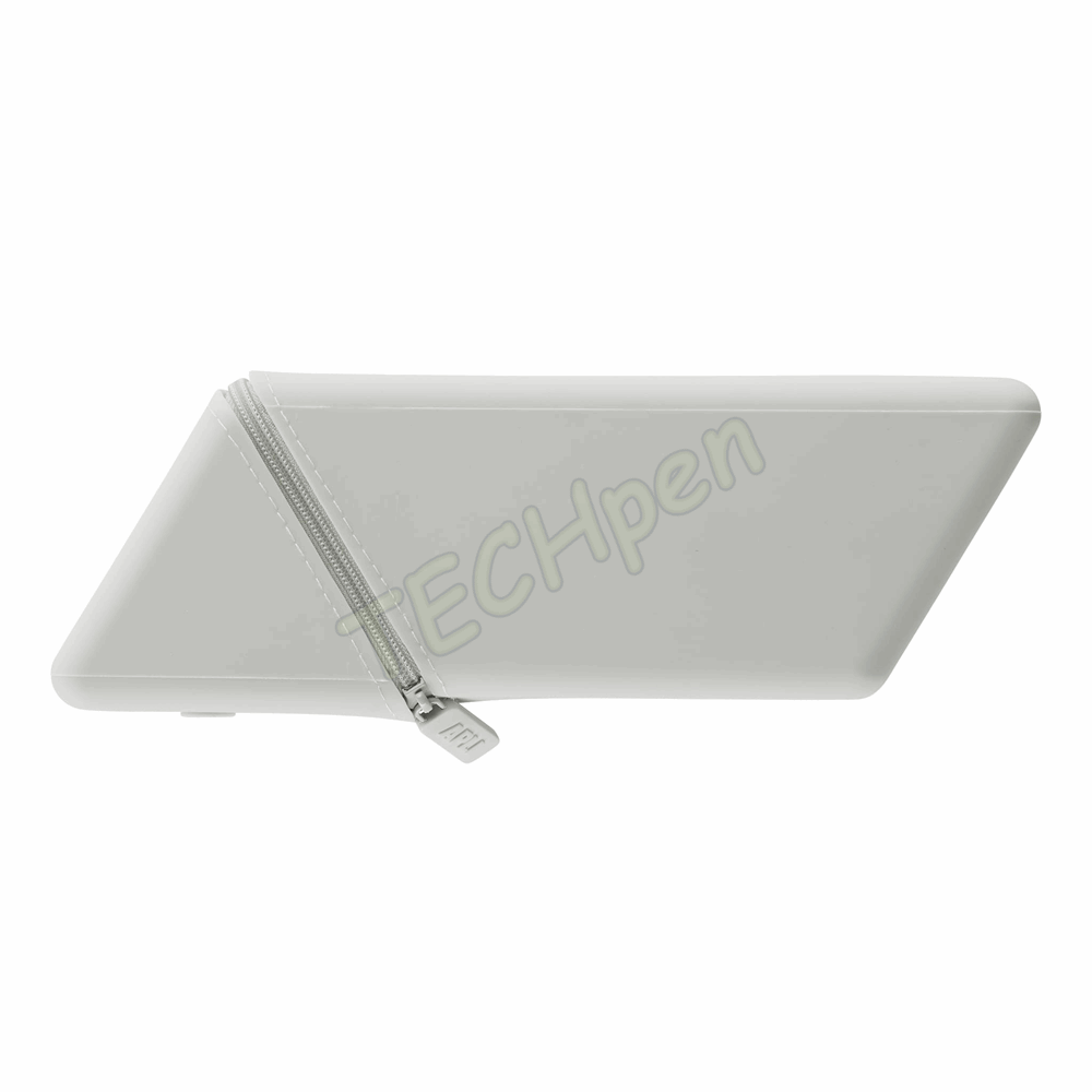 APLI SILICONE PENCIL CASE NORTH PASTEL ΓΚΡΙ AP-20614