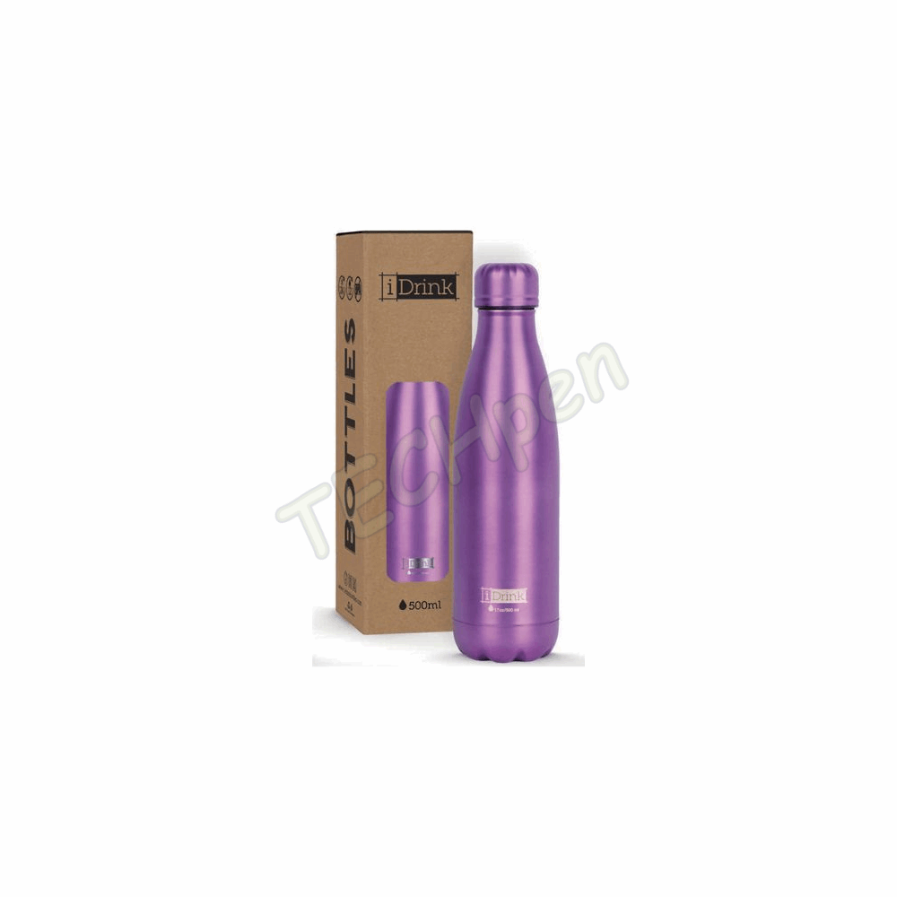I-DRINK ΠΑΓΟΥΡΙ ΘΕΡΜΟΣ 500ml ID0023 MAT PURPLE