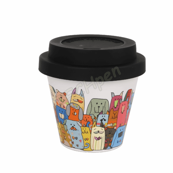 I-DRINK ΚΟΥΠΑ R-PET CUP MINI PAWSITIVE 90ml ID5109
