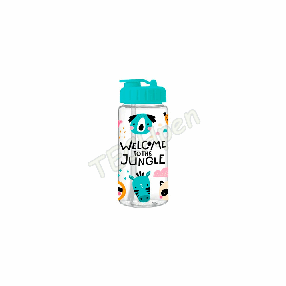 I-DRINK ΠΑΓΟΥΡΙ TRITAN BOTTLE 400ml ID2104 JUNGLE