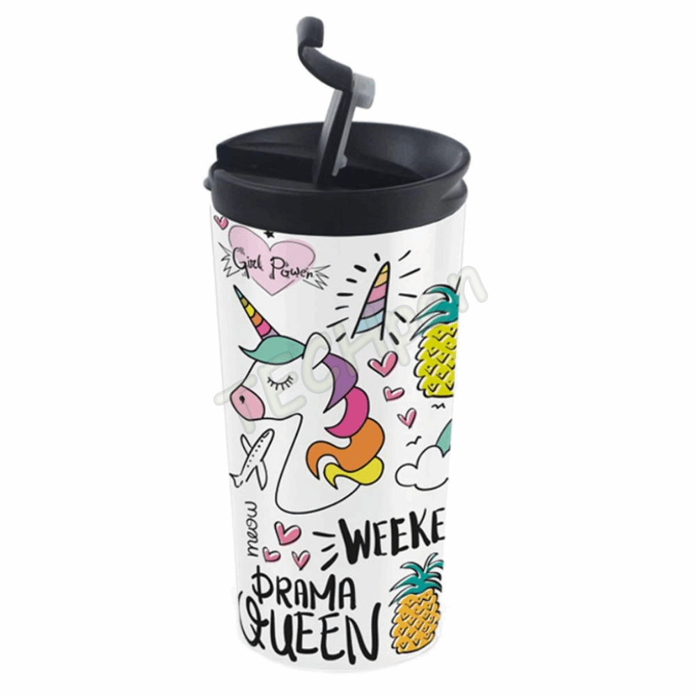 i-DRINK ΠΟΤΗΡΙ ΘΕΡΜΟΣ TRAVEL UNICORN ID0205 350ml