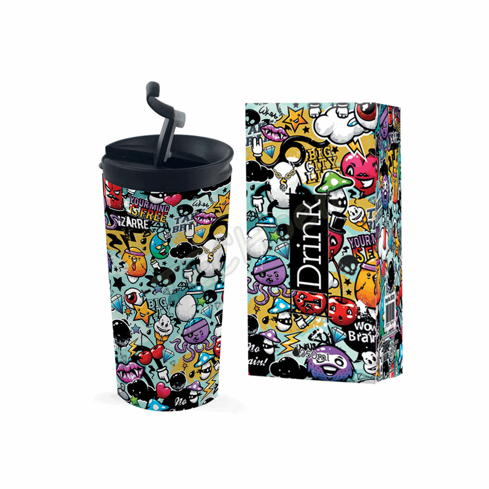 i-DRINK ΠΟΤΗΡΙ ΘΕΡΜΟΣ TRAVEL URBAN ID0216 350ml