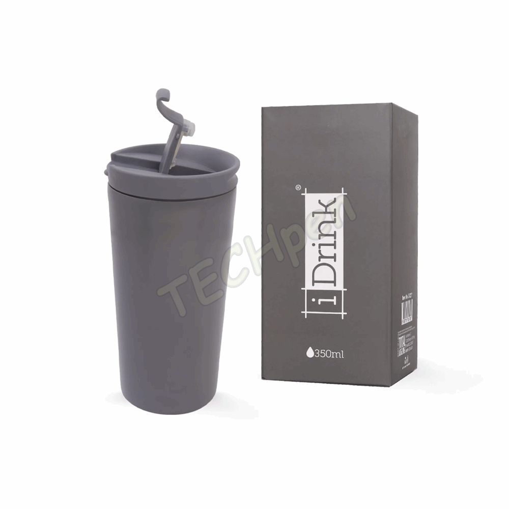 i-DRINK ΠΟΤΗΡΙ ΘΕΡΜΟΣ TRAVEL GREY ID0207 350ml