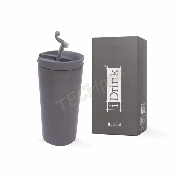 i-DRINK ΠΟΤΗΡΙ ΘΕΡΜΟΣ TRAVEL GREY ID0207 350ml