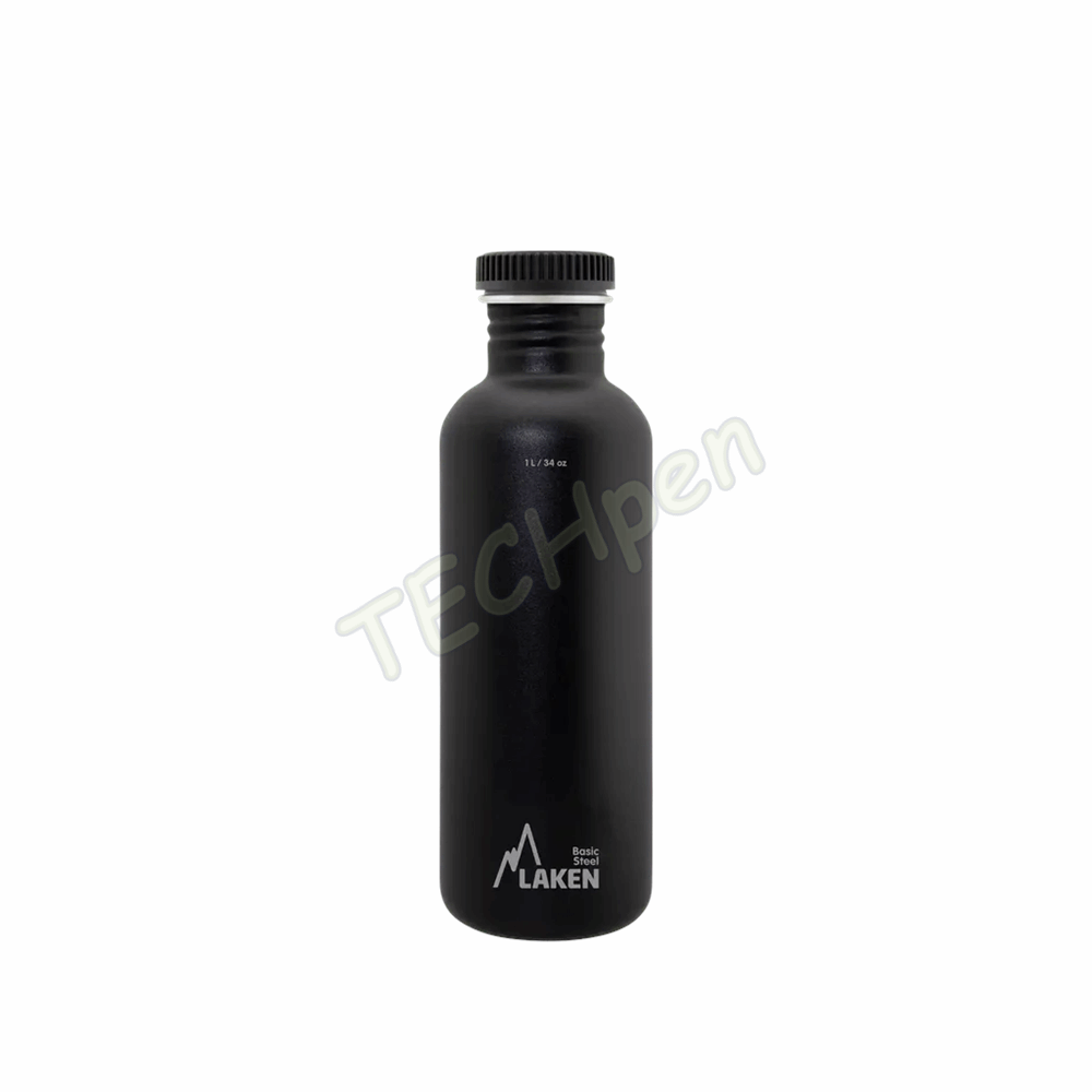 LAKEN ΠΑΓΟΥΡΙ BASIC STEEL PLAIN BS100 1l ΜΑΥΡΟ