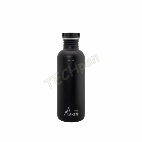 LAKEN ΠΑΓΟΥΡΙ BASIC STEEL PLAIN BS100 1l ΜΑΥΡΟ