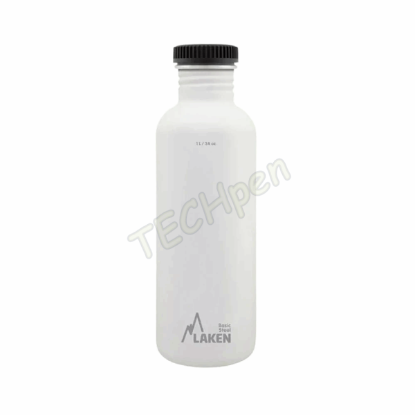 LAKEN ΠΑΓΟΥΡΙ BASIC STEEL PLAIN BS100 1l ΛΕΥΚΟ
