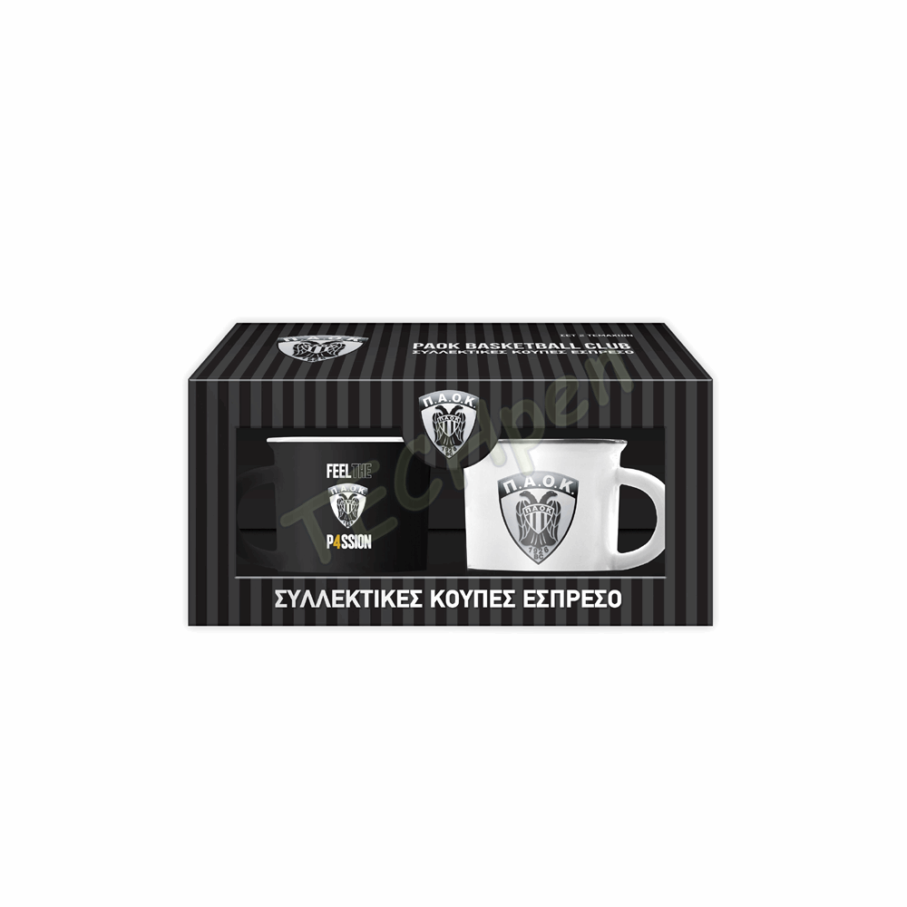 NAKAS ΣΕΤ ΚΟΥΠΕΣ ΕΣΠΡΕΣΟ - ΠΑΟΚ ΜΠΑΣΚΕΤ 1 BZ.XP.RP.00731