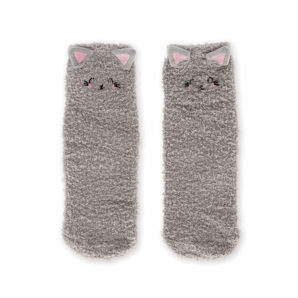 LEGAMI KCS0001 NON-SLIP SOCKS - ITS A MATCH! - KITTY - KID