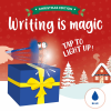 LEGAMI PEP0001 LIGHT-UP GEL PEN - WRITING IS MAGIC - PENGUIN PEP0001