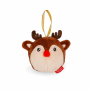 LEGAMI PLUSH CHRISTMAS DECORATION - OH-OH-OHRNAMENTS - REINDEER SSD0004