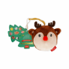 LEGAMI PLUSH CHRISTMAS DECORATION - OH-OH-OHRNAMENTS - REINDEER SSD0004