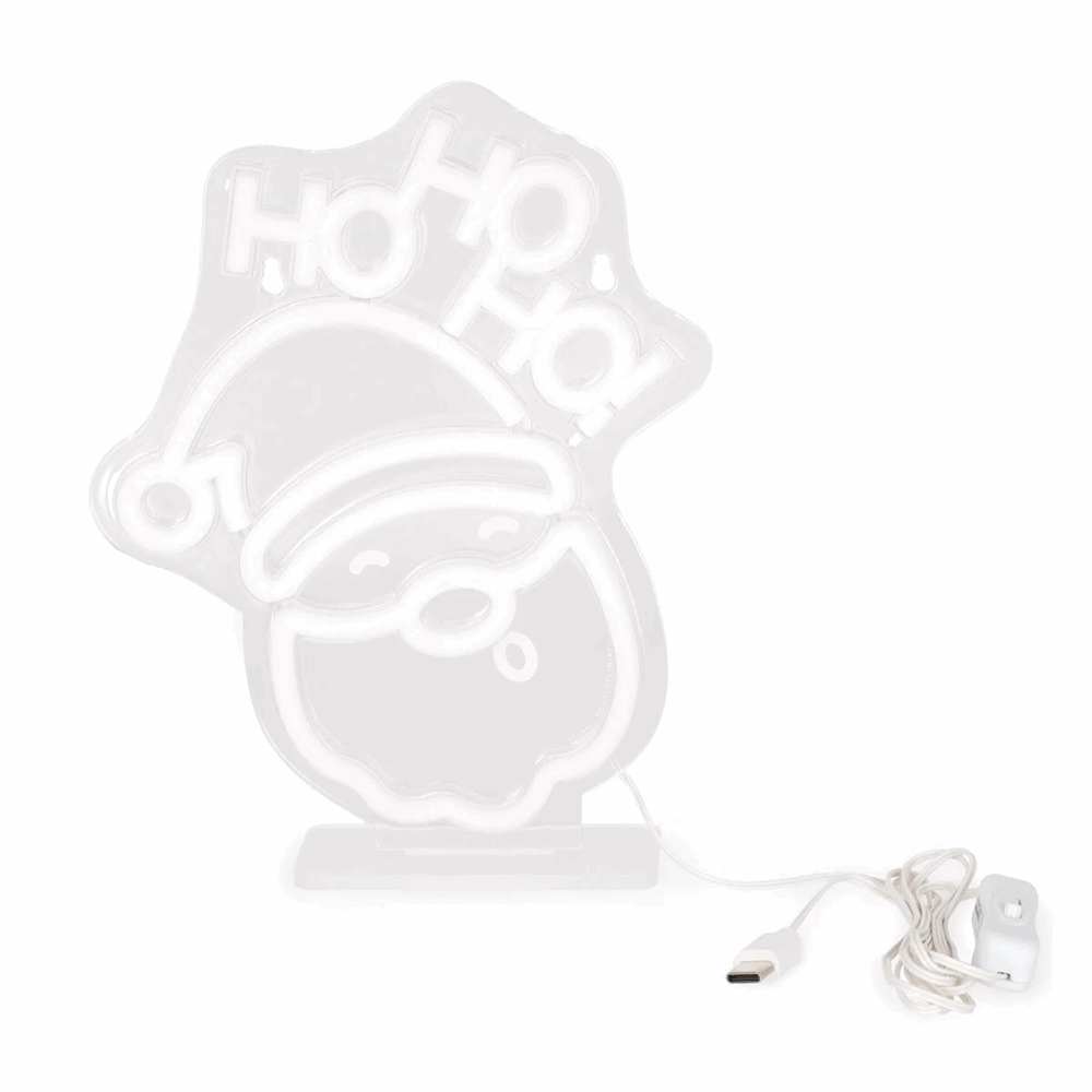LEGAMI NEL0002 NEON-EFFECT LED SIGN - ITS A SIGN - SANTA CLAUS