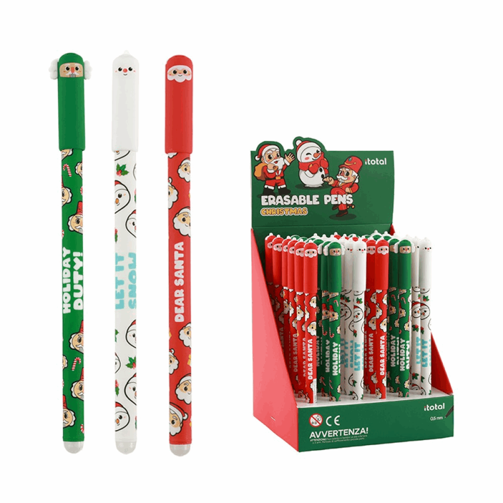 i-TOTAL ΣΤΥΛΟ XL1873K XMAS ERASABLE PEN CAP 139187311